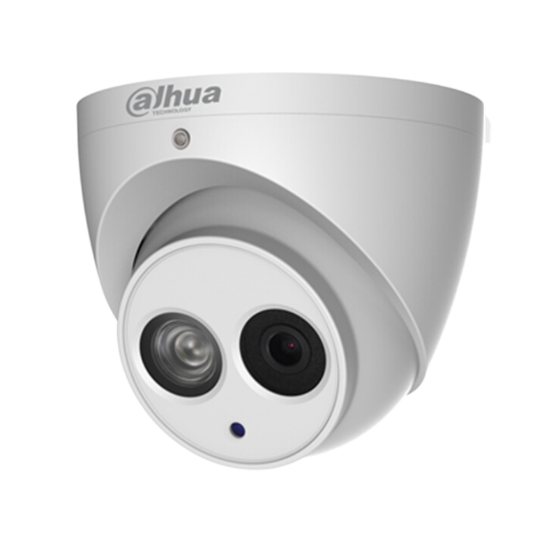 Dahua 2MP HD and SD output switchable HDCVI IR Eyeball Camera (6mm Fixed Lens, IR 50m)