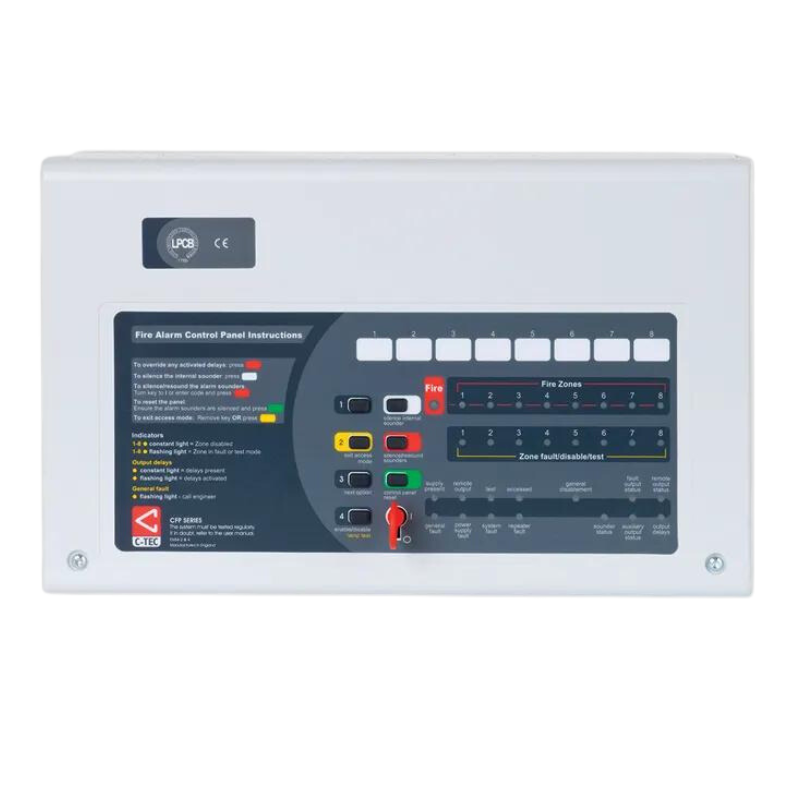 C-Tec CFP Standard 2 Zone Conventional Fire Alarm Panel