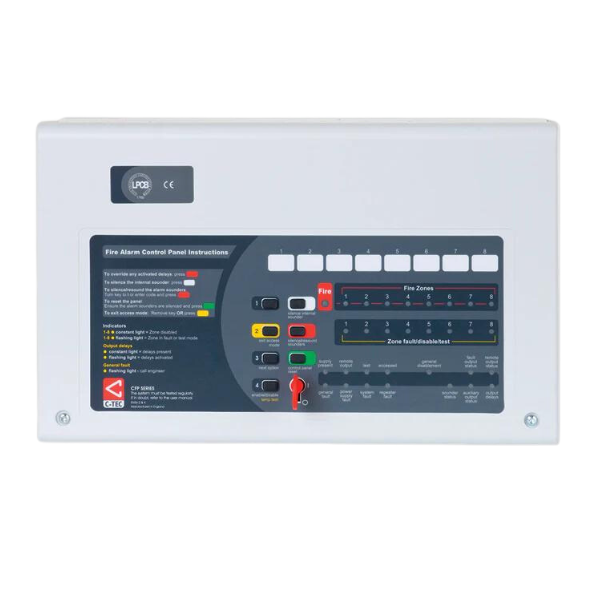 C-Tec CFP Standard 4 Zone Conventional Fire Alarm Panel