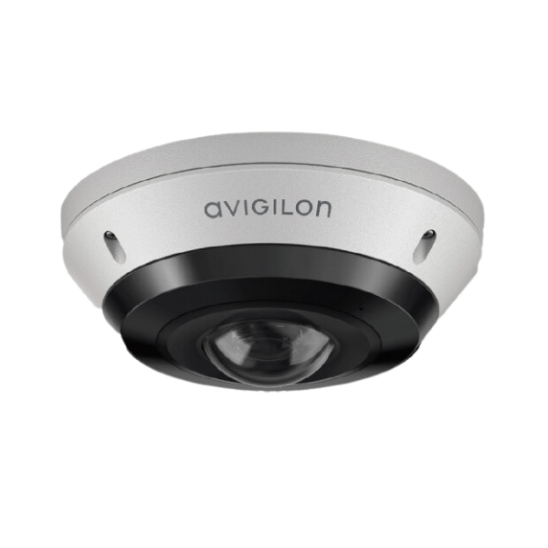 Avigilon 12.0 MP; Fisheye Dome Camera; Day/Night; WDR; 1.6mm f/2.0; Next-Generation Analytics