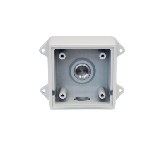 Avigilon Junction box for the H4A HD Bullet, H4SL HD Bullet, or H4 Thermal cameras.
