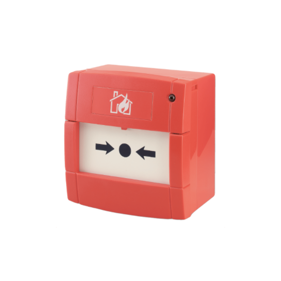 ZP785-3  Flush mounting red analogue callpoint c/w EN54 marking