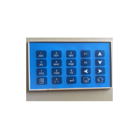ZP3-KEYPAD-Z  Replacement ZP3 keypad (blue)