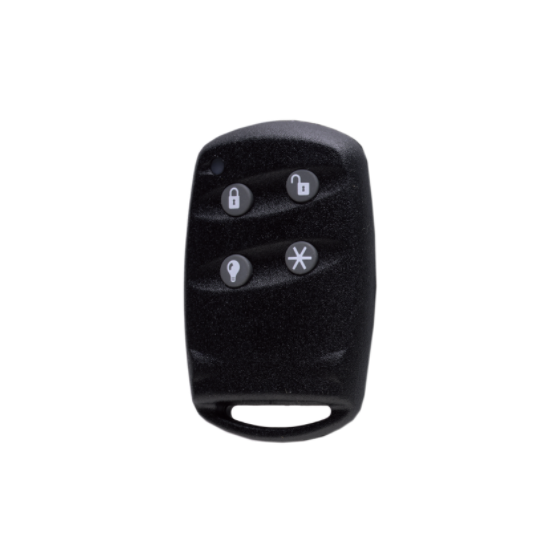 Wireless 4-button key fob, 868 MHz GEN2 black