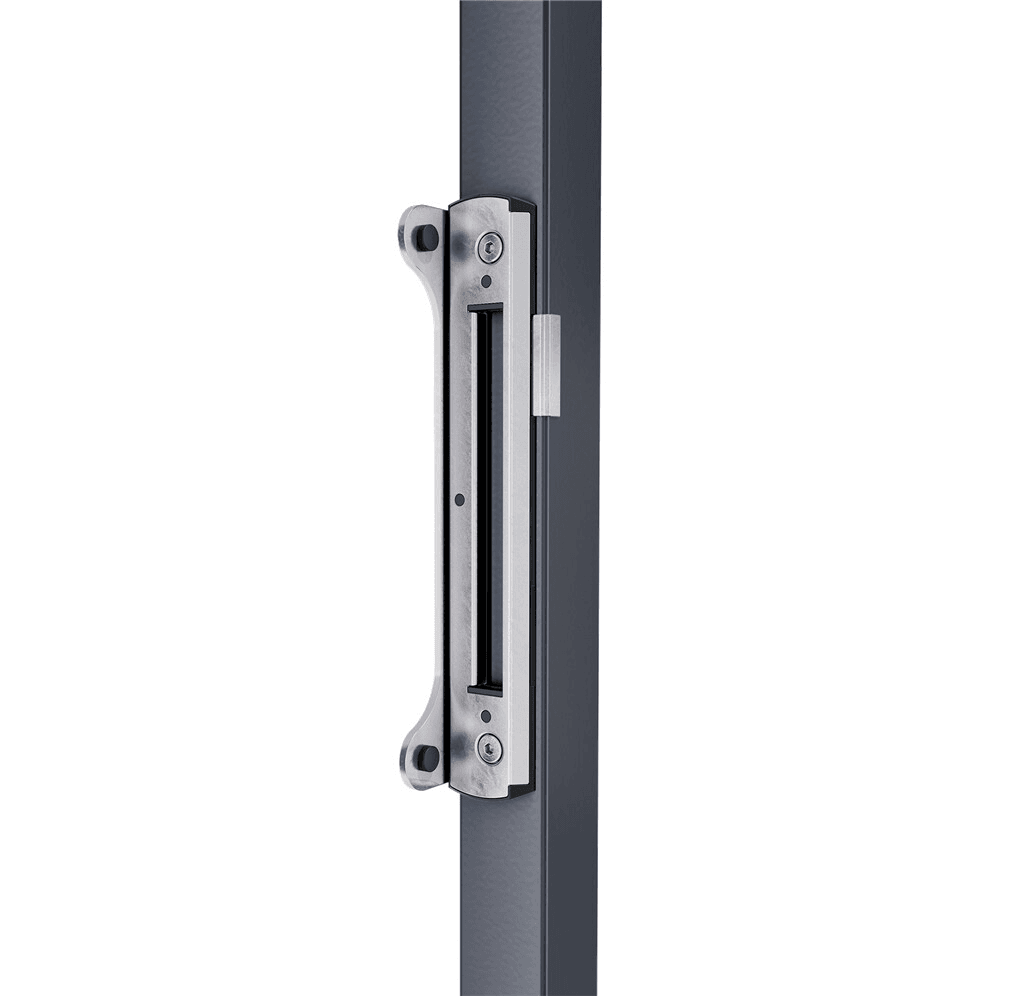 Stainless steel surface mounted keep for surface mounted locks