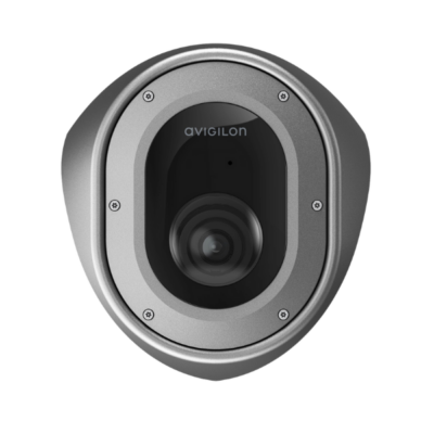 Avigilon H5A Corner Camera; 2.3mm Fixed Lens;  3 MP; Stainless Steel