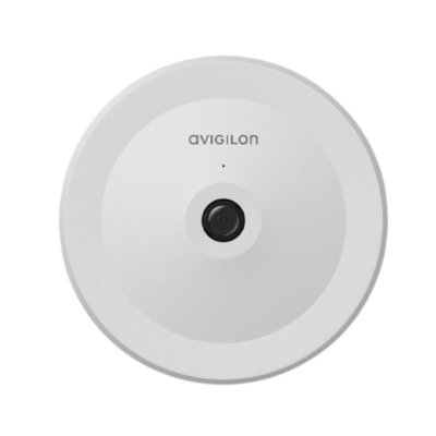 Avigilon 8.0 MP; H5A Fisheye In-ceiling Camera; LightCatcher; Day/Night; WDR; 1.41mm f/2.0; Next-Generation Analytics