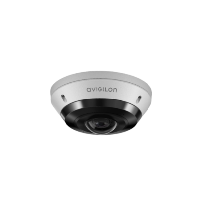 Avigilon 8.0 MP; H5A Fisheye Dome Camera; LightCatcher; Day/Night; WDR; 1.41mm f/2.0; Next-Generation Analytics; Integrated IR