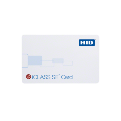 Avigilon iCLASS SE Contactless Smart Card, 2k bit with 2 application areas, Avigilon Format, Without Avigilon logo, Order quantity must be in boxes