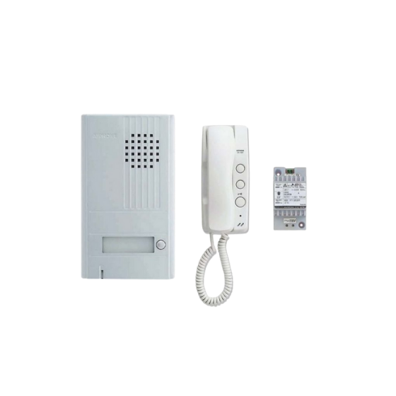 1 Way  Door Station And Master Station With Power Supply Kit