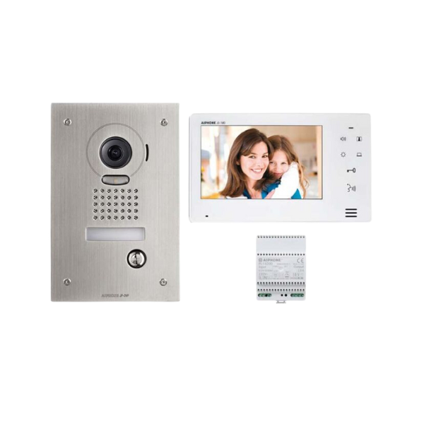 7 Inch Colour Video/Flush Door Station Kit With PSU