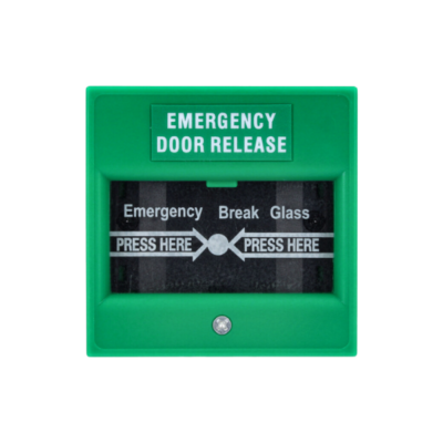 CDVI Green Double Pole Emergency Door Release (MX74SG)