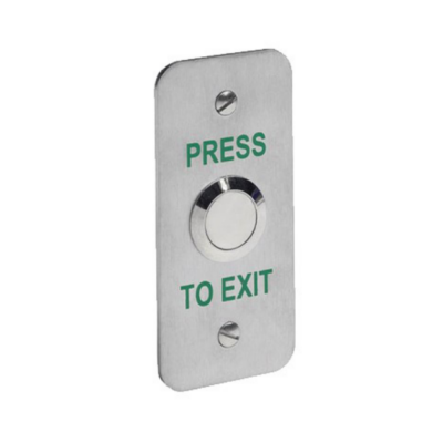 CDVI S'less Steel Architrave Flush Door Release Switch (DRB002NF-DR)