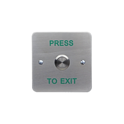 CDVI S'less Steel 1Gang surface Door Release Switch