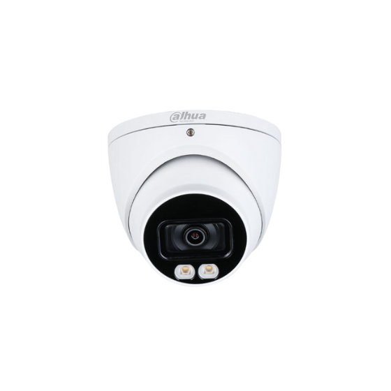 Dahua 2M Full-color Starlight CVI/CVBS/AHD/TVI switchable HDCVI Eyeball Camera 3.6mm Fixed IR 40m Built-in mic (-A)