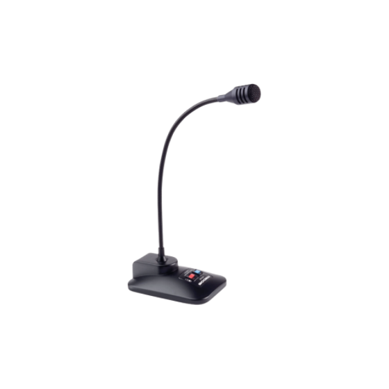 RN7-4570266 Universal Desktop Standing Conference Microphone Gooseneck Condense - BLACK