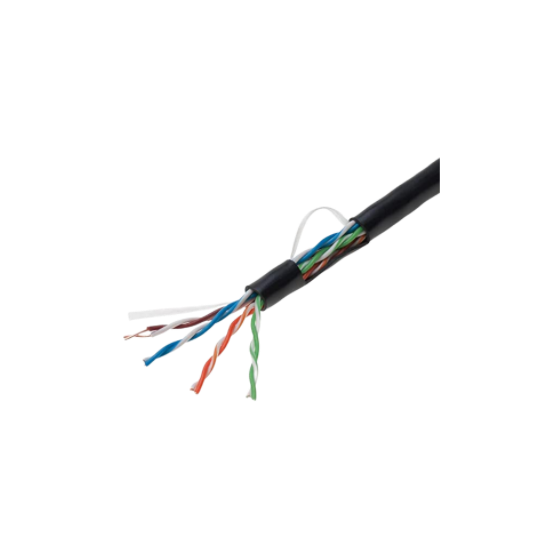 Excel CAT 5e UTP, 4 Pair PVC 1000Ft Grey.