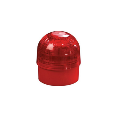 Intelligent Open Area Sounder Beacon With Isolator Red XP95