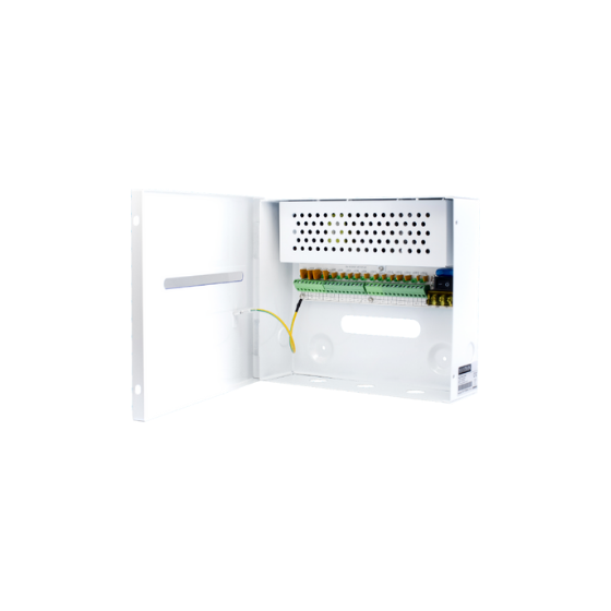 Northwoood 12V 10amp up to 16 Way Boxed PSU (PTC FUSES SURGE PROTECTED)