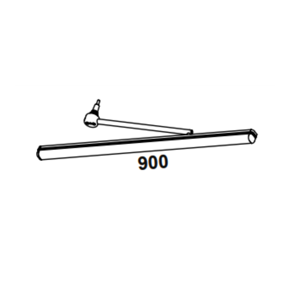 Sliding steel arm - PUSH