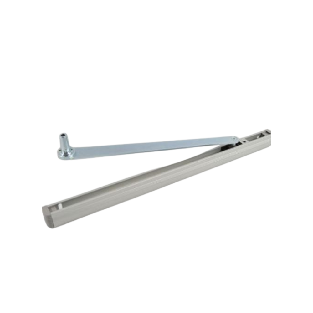 Short sliding steel arm with 550 mm slide - PULL