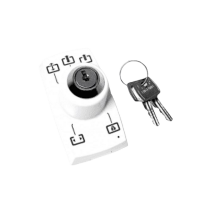 Key selector 5 positions white colour