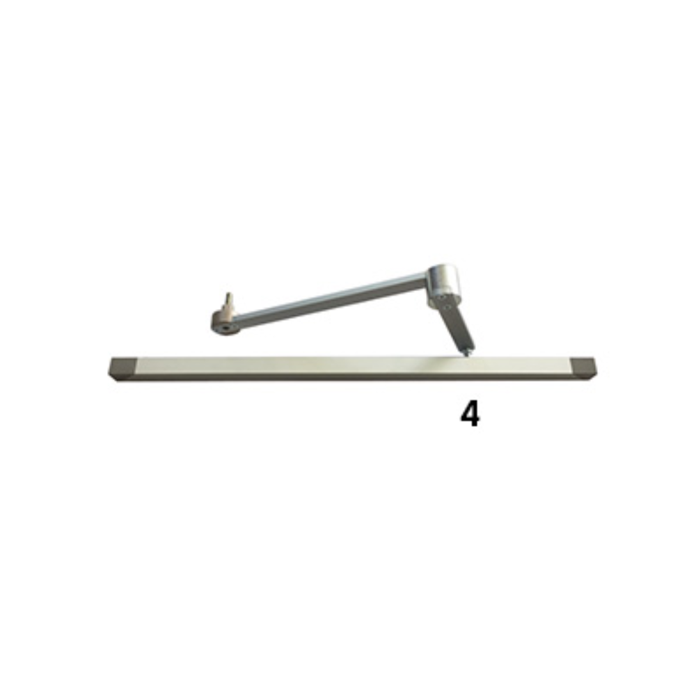 90° elbow PULL sliding arm   Y=150 mm