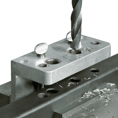 Drilling jig - Adjustable for profiles 40 mm, 50 mm and 60 mm