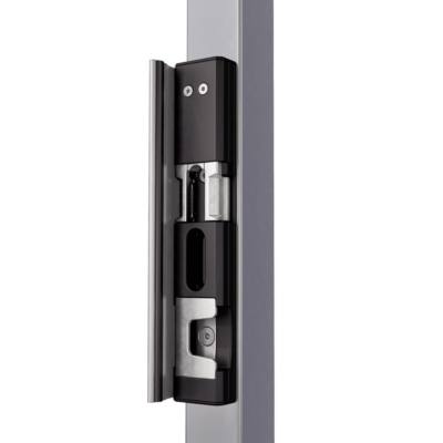 Surface mounted electric security keep in RAL 6005 - (Ruptura - Fail open)