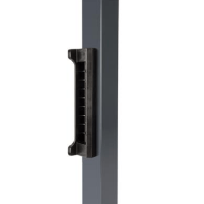 Polyamide keep for Fortylock, Fiftylock and Sixtylock - For square gate profiles 40 mm