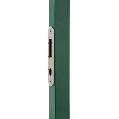 Stainless steel keep for H-COMPACT - For square posts with a min. width of 40 mm