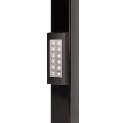 Strong, frost-free and watertight keypad in RAL 9005