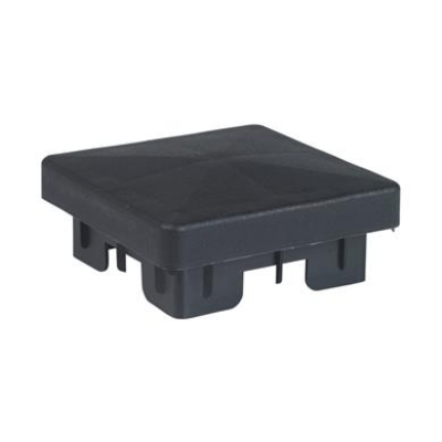 Square post cap For square profiles 100 x 100 mm in RAL 9005