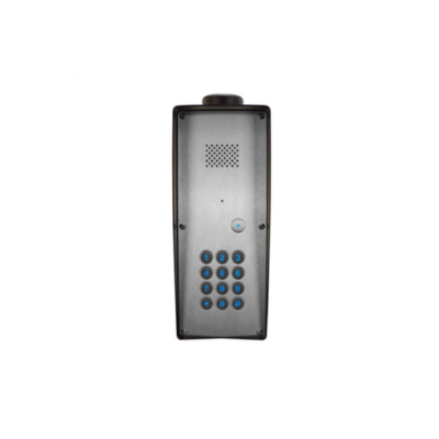 Stainless Steel GSM Intercom/ One Button with Keypad