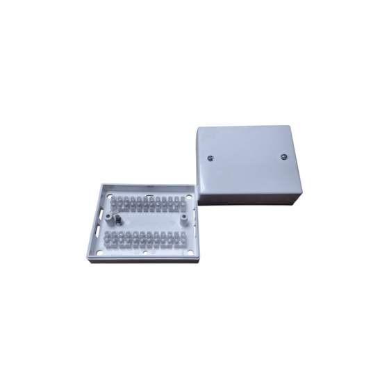 24 Way Junction Box White Tampered