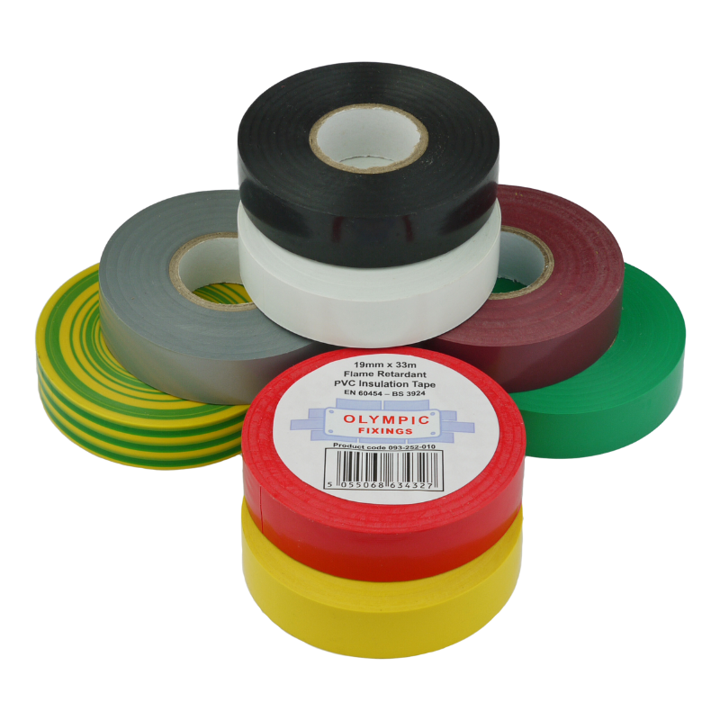 Insulation Tape PVC Blue 19mm x 20M