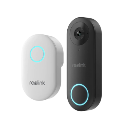 Smart 2K+ Wired WiFi Video Doorbell with Chime