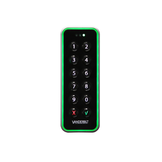 VR50M-MF  NGCR MIFARE EV1 Mullion+keypad