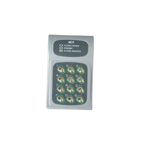 ACT10  Codelock - 2Doors,10Codes,2Groups