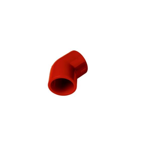 kidde Airsence Stratos 45 degree elbow
Pipe fitting for use with 3/4" aspirating detection pipe. The 45 degree elbow provides deviation of a pipework run by 45o enables negotation of pipework around obstacles. ABS material, complies with the requirements of EN61386-1, colour - red