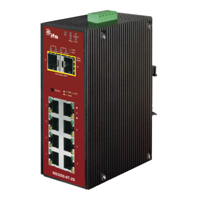 8-port + 2-SFP Industrial Gigabit Managed Switch - Replacement for GE-DSH-73 and GE-DSH-82