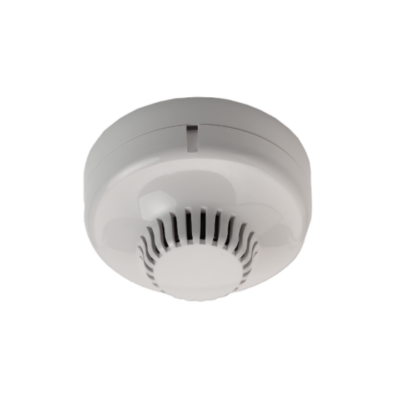Optical sensor - Polar white
Approved to EN54 part 7 and CPD certified, Sensitivity 0.1db/m, Red Alarm LED
Current consumption: Quiescent <60μA, Alarm 50mA Max
Dimensions: 100mm dia, height excluding base 52mm,
Compatible bases Z6-BS1-P, Z6-BS5-P, Z-AUXD-2P, AS368 and AS368W