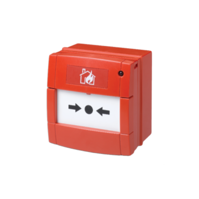 Radio Call Point c/w Battery Pack (Red), 868Mhz