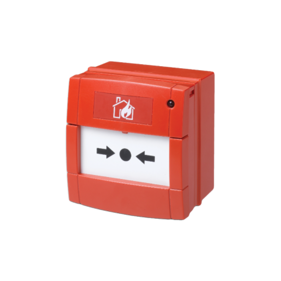 Radio Call Point c/w Battery Pack (Red), 868Mhz