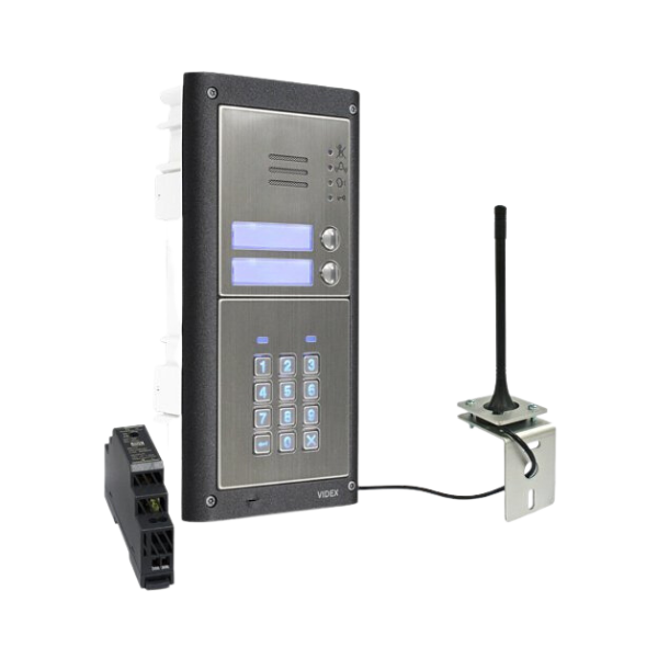 Videx 1 button surface GSM audio kit