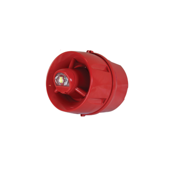 C-Tec ActiV IP55 Hi-Output W-2.75-9 Wall VAD c/w 100dB(A) Sounder