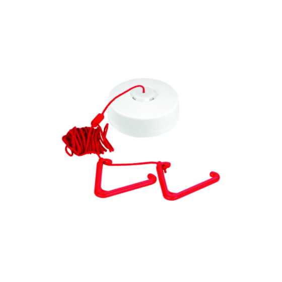 Ceiling pull unit, no onboard reset, no remote socket