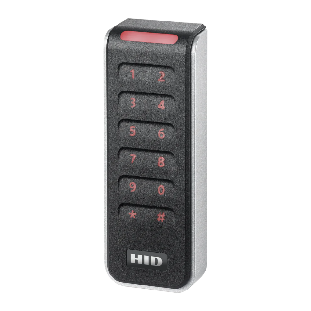 Avigilon Signo20K; Mullion w/Keypad; 13.56mHz; OSDP/Wiegand; Terminal; Mobile Ready; BLE; PRIORITY STANDARD CREDENTIAL PROFILE OPTION (T0) FOR THE SIGNO READER 20K TERMINAL STRIP MODEL - Profile T0 includes the following NFC/BLE/High Frequency only - Seos® (Mobile ID's via NFC/BLE); Seos; iCLASS SE®; iCLASS SR®; iCLASS®; MIFARE DESFire EV1/EV2 (SIO)/EV3; MIFARE Classic (SIO); MIFARE DESFire EV1/EV2 (CSN); MIFARE Classic (CSN)