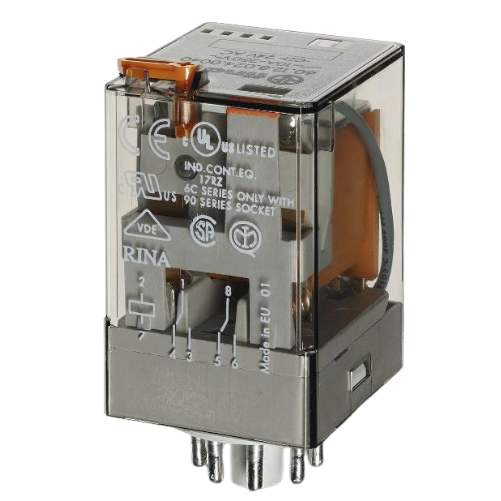 Mains Relay 12VAC Coil (220V Contacts)