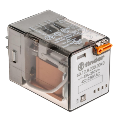 Mains Relay 230VAC Coil (230V Contacts)